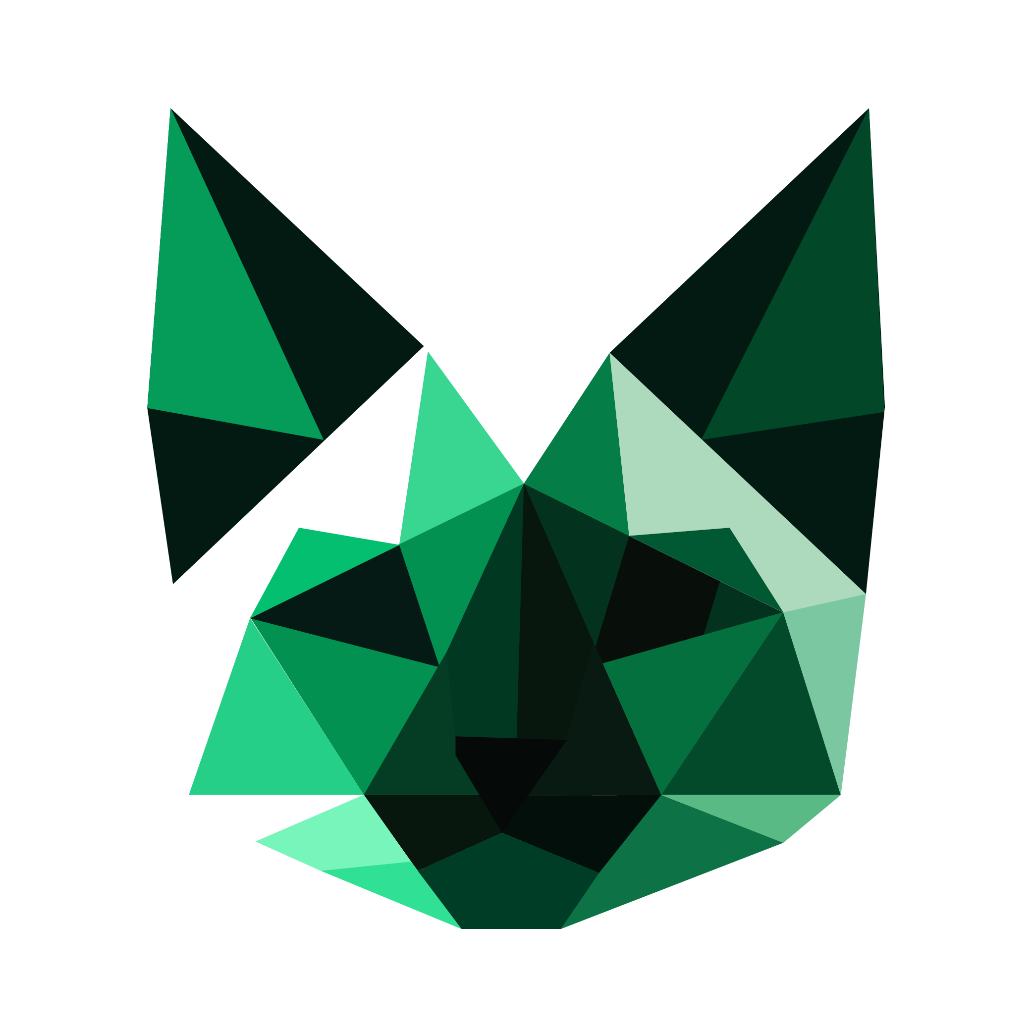 Emerald Kitty Square Icon